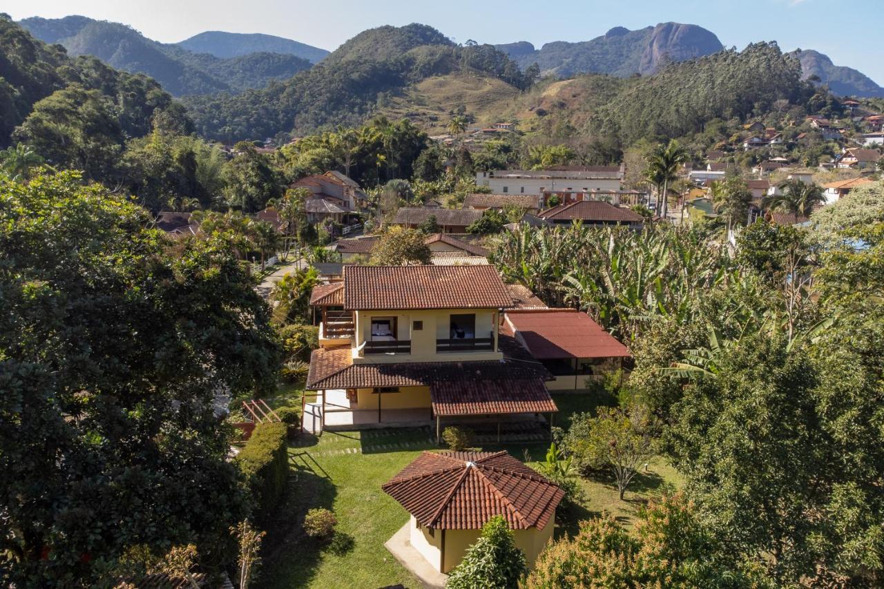 Casa Di Maria 4 Quartos A 500M Centro - Sauna, Piscina, Fogao A Lenha, Churrasqueira - Acesso Privativo Ao Ao Rio - Ideal Para Familias Nova Friburgo Luaran gambar