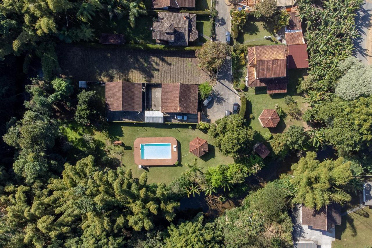 Casa Di Maria 4 Quartos A 500M Centro - Sauna, Piscina, Fogao A Lenha, Churrasqueira - Acesso Privativo Ao Ao Rio - Ideal Para Familias Nova Friburgo Luaran gambar